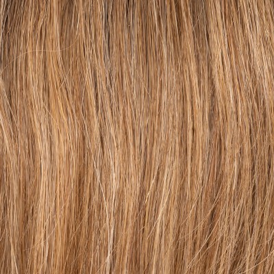 Peruka topper z włosów naturalnych remy bursztynowy blond z odrostem VALUE lightbernstein/rooted