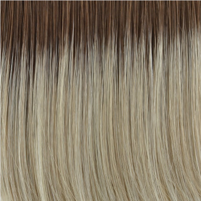 Peruka syntetyczna jasny blond z chłodnym blond ombre POLITE 21/103/1001/8R