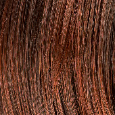Peruka topper syntetyczny kasztanowy brąz JUST LONG auburn/rooted