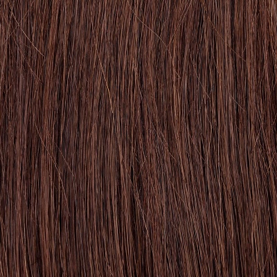 Peruka topper z włosów naturalnych remy rudy IMPACT dark winered/mix