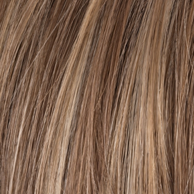 Półperuka z naturalnych włosów remy do uzupełnienia fryzury bursztynowy blond z odrostem ORBIT bernstein/rooted