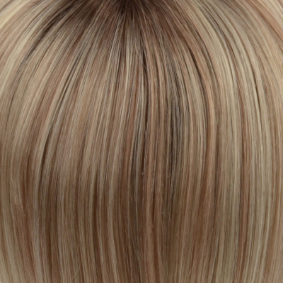 Peruka z włosów syntetycznych wielotonowy blond z odrostem LOYAL 14/88/8R