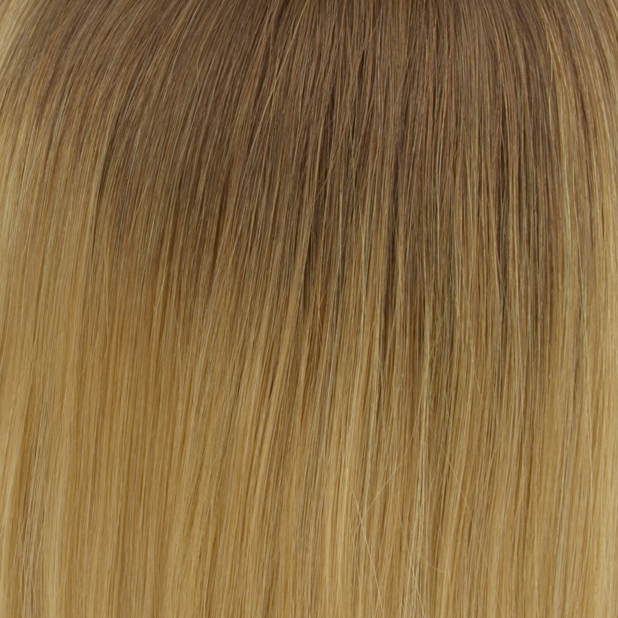 Peruka naturalna włosy słowiańskie blond z odrostem TERI S 6/8/10R+14/16
