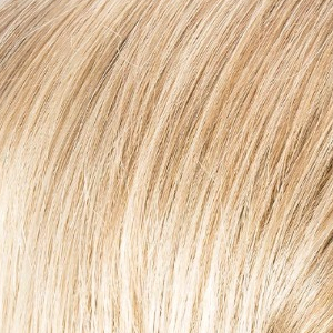 Peruka syntetyczna cieniowana z grzywką na bok piaskowy blond z odrostem CASINO MONO PART sandyblonde/rooted