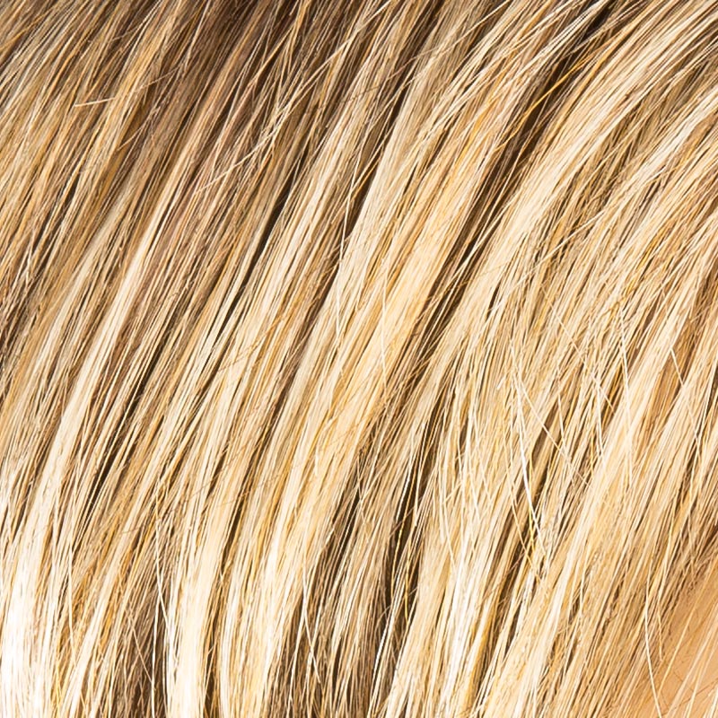 Peruka z włosów syntetycznych bursztynowy blond z odrostem DISC MONO PART bernstein/rooted
