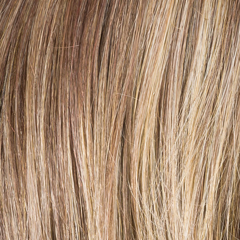 Peruka z włosów syntetycznych bursztynowy blond z odrostem FLASH MONO PART bernstein/rooted