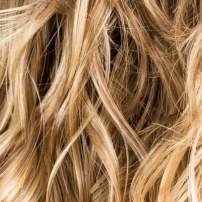 Damska peruka z włosów syntetycznych karmelowy blond z odrostem GIRL LARGE MONO PART caramel/rooted