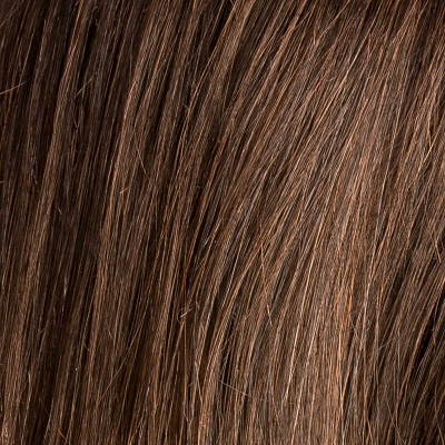 Długa damska peruka syntetyczna ciemny czekoladowy brąz z odrostem GLAMOUR MONO PART darkchocolate mix