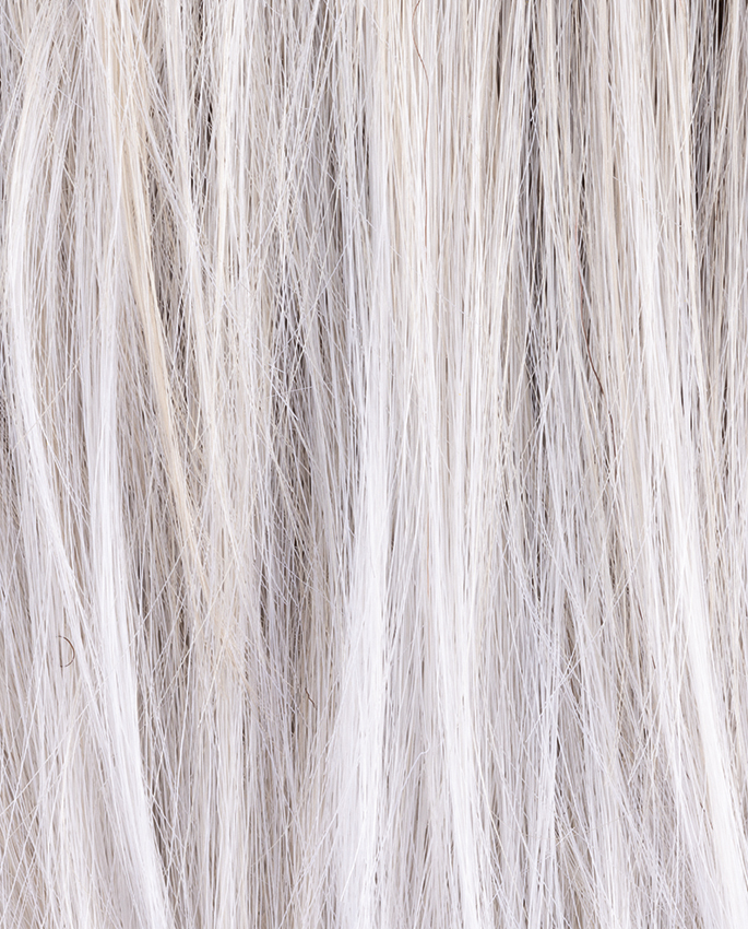 Peruka z włosów syntetycznych srebrny blond z odrostem LIMIT MONO PART silverblonde/rooted