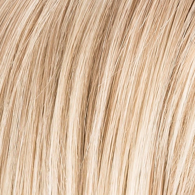 Peruka syntetyczna klasyczny elegancki bob z prostą grzywką szampański blond SUE MONO PART champagne/mix