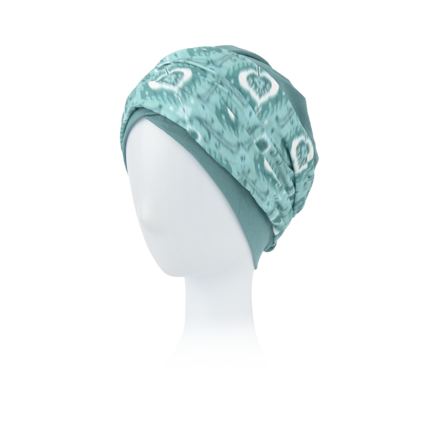 Klasyczny turban turkusowy GLASGOW B32/326
