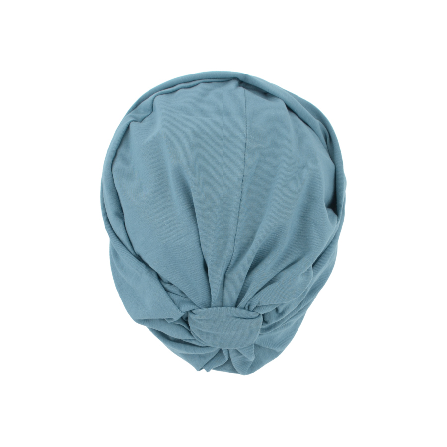 Turban niebieski z piankowym usztywnieniem nad czołem TAMPERE CP359