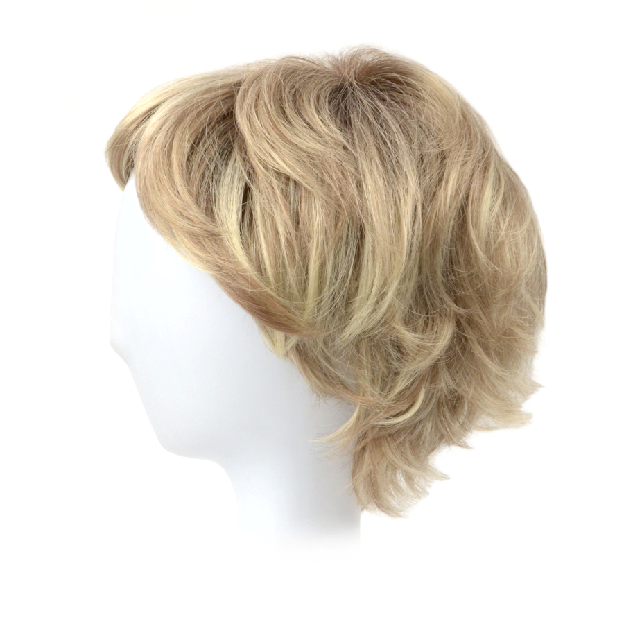 Peruka z włosów syntetycznych blond z odrostem BERYL R14/88/8R