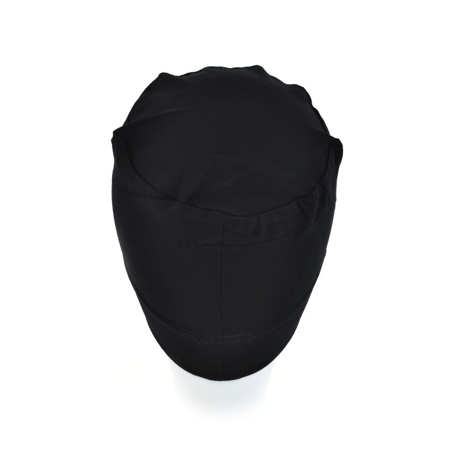 Lekki i prosty w budowie turban czarny BALI black
