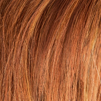 Peruka syntetyczna damska w stylu pixie cut szafranowy brąz BEAT safranred/rooted