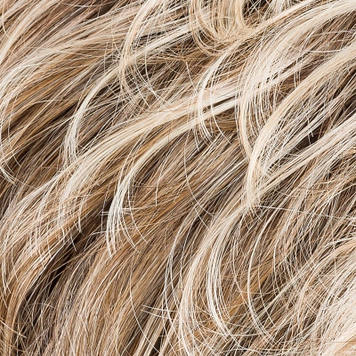 Damska syntetyczna peruka pixie inspirowana stylem shag bursztynowy blond z odrostem COVER MONO PART bernstein/rooted