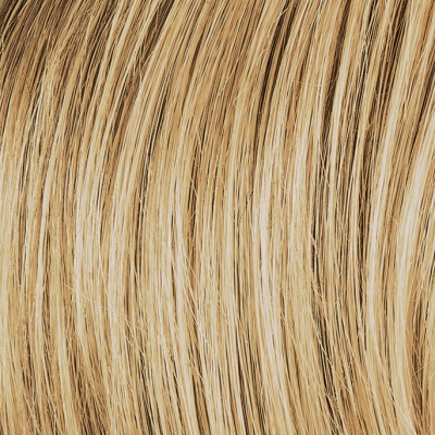 Damska peruka z włosów syntetycznych piaskowy beżowy blond z odrostem LIKE MONO PART sahara beige/rooted