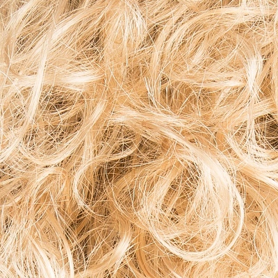 Peruka damska syntetyczna kręcone włosy do ramion jasny miodowy blond z odrostem STORYVILLE lighthoney/rooted