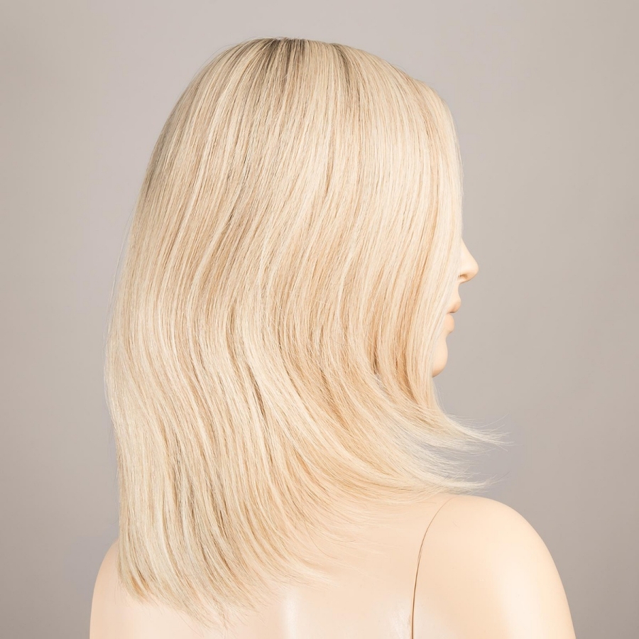 Peruka z włosów naturalnych remy pastelowy blond z odrostem TRINITY PLUS pastelblonde/rooted*
