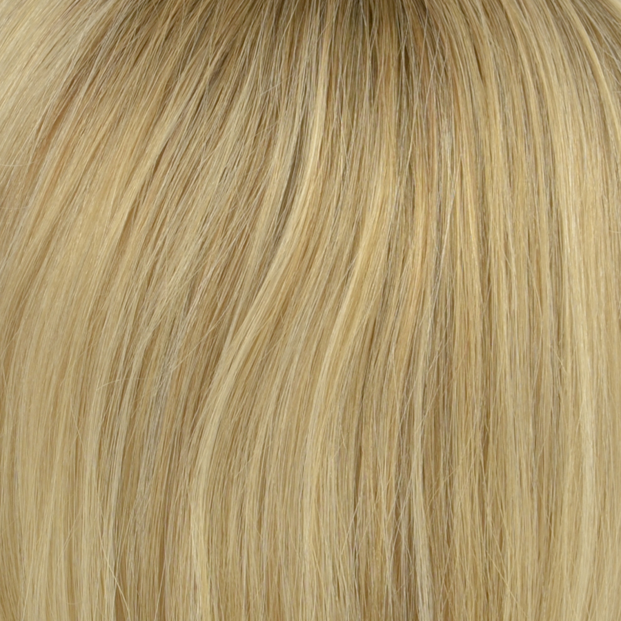 Peruka topper z włosów naturalnych słowiańskich blond SOA 18cm 10R+14/L16