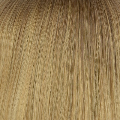 Peruka topper z naturalnego włosa słowiańskiego blond ombre DALIA 20cm 8/12R+14/16