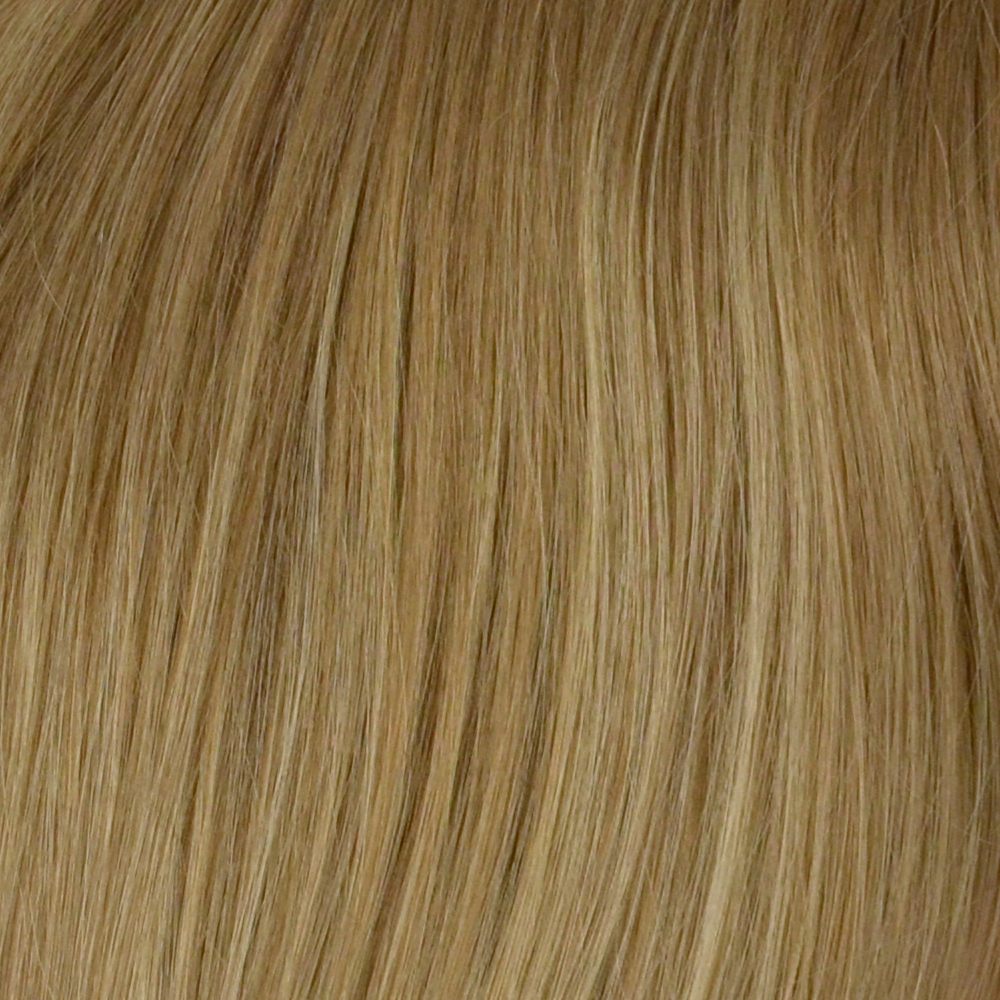 Peruka topper z naturalnych włosów słowiańskich blond z refleksami STILLA 20cm 14/16+16H