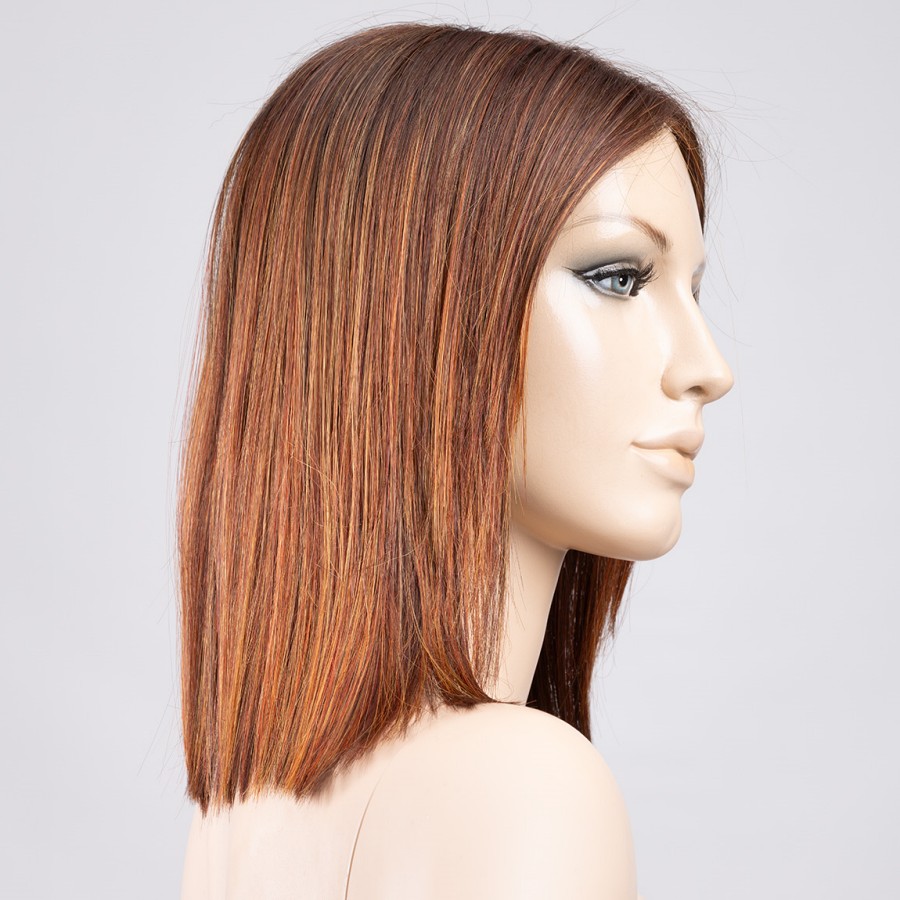 Peruka syntetyczna termoodporna intensywny rudy LUZZI MONO PART tizian red/tipped