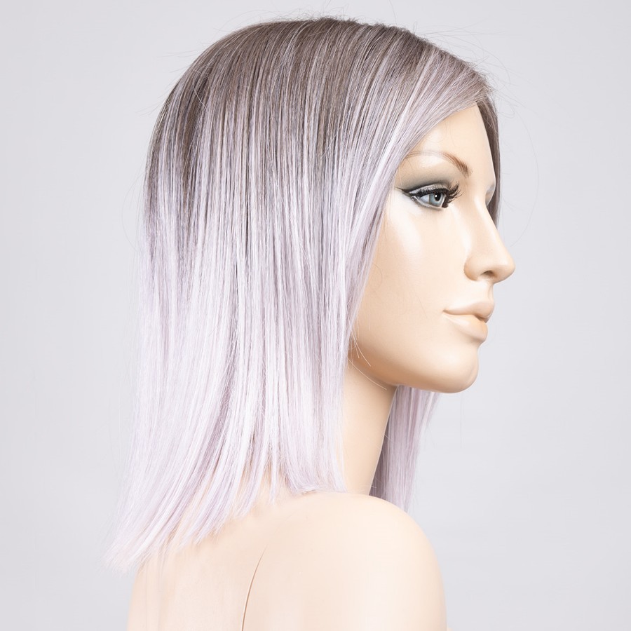 Peruka syntetyczna popiel z jasną lawendą LUZZI MONO PART white lavender/tipped