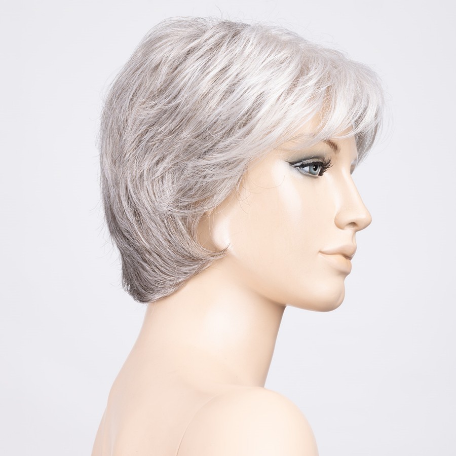 Peruka z włosów syntetycznych jasny siwy PRIMA SOFT light grey/mix