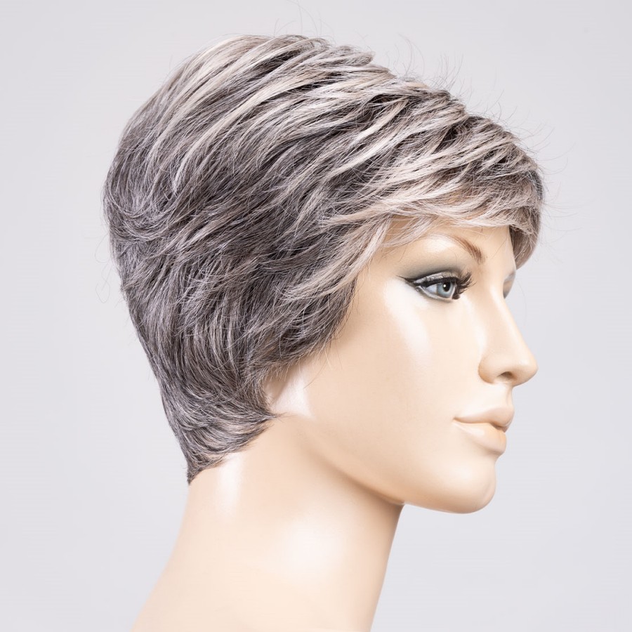 Peruka z włosów syntetycznych odporna na ciepło ciemny siwy ZOE MONO dark grey/shad