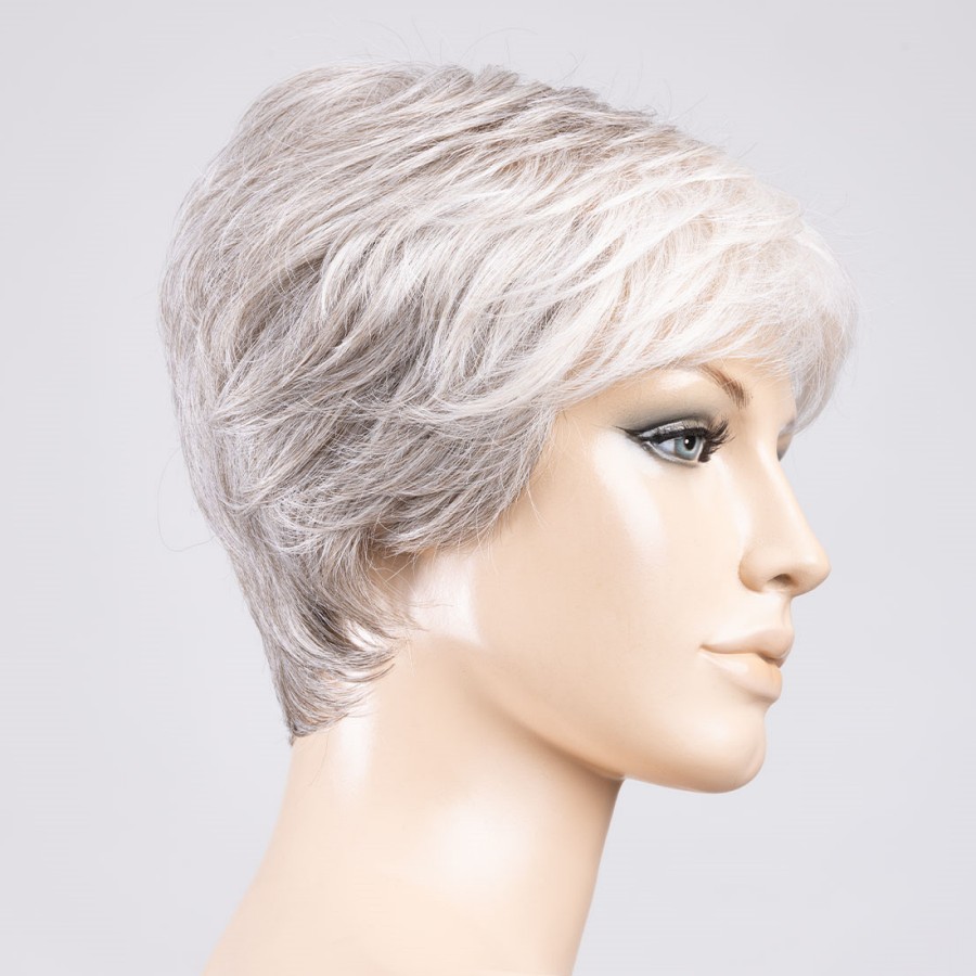 Peruka z włosów syntetycznych odporna na ciepło jasny siwy ZOE MONO light grey/mix