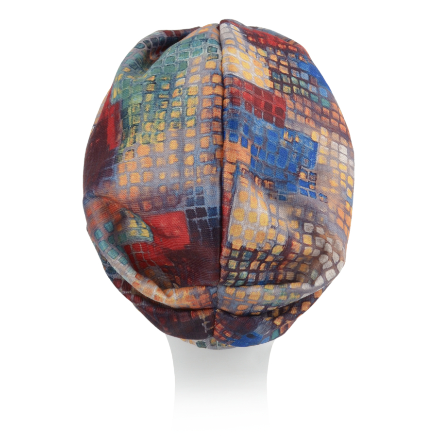 Lekki bambusowy wielokolorowy turban SAMOA DP610