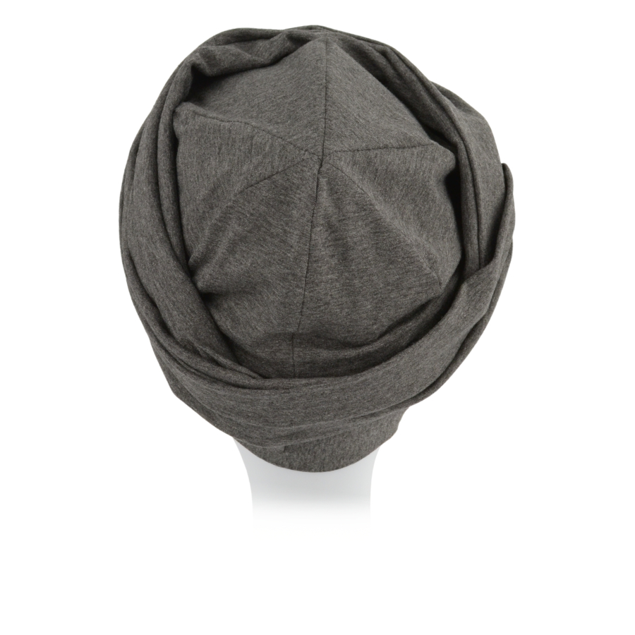 Ciepły turban szary HANOI B25