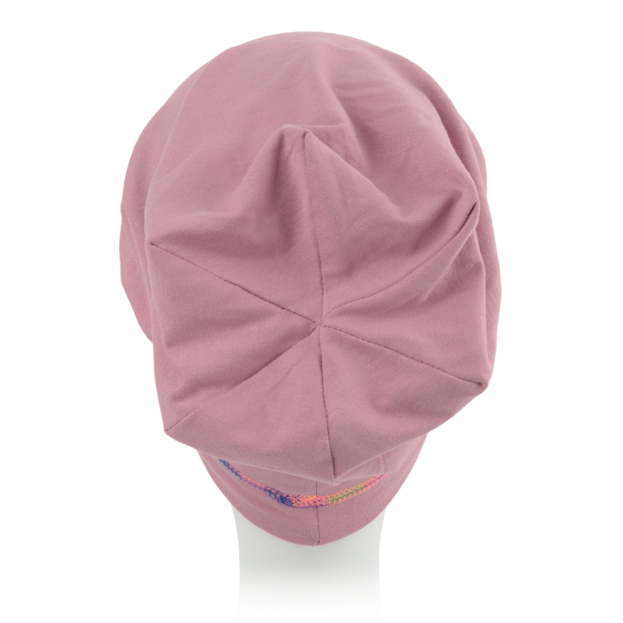 Turban o sportowym kroju lekki i dopasowany różowy ELIF B3