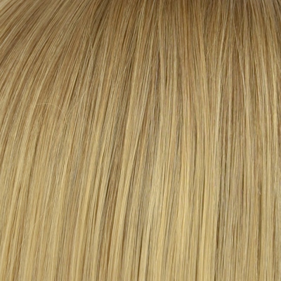 Peruka topper z naturalnych słowiańskich włosów ombre ombre blond z odrostem AIKA 30cm 12R+14/16