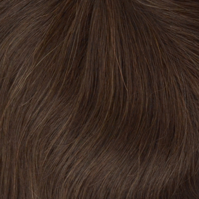 Tupet męski z włosów naturalnych remy bardzo ciemny brąz BRUN 2