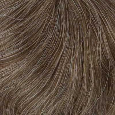 Tupet męski z włosów naturalnych remy popielaty jasny brąz BRUN 330