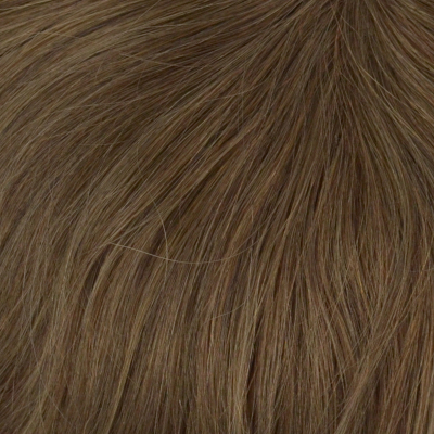 Tupet męski z włosów naturalnych remy średni brąz BRUN 7