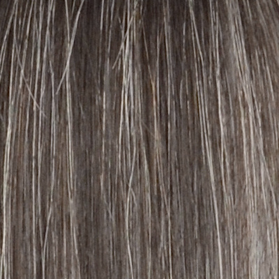 Peruka topper naturalny z włosów słowiańskich 30cm DELMAR DarkGrey