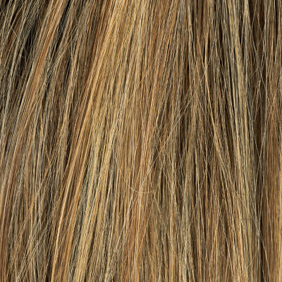 Półperuka syntetyczna bursztynowy blond z odrostem SECRET HI bernstein/rooted
