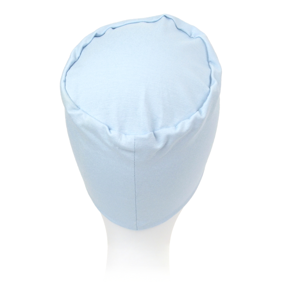 Lekki i delikatny błękitny turban VIOLET PLUS 3