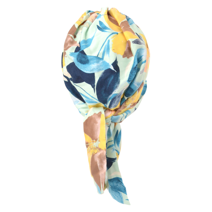 Lekki turban do użytku codziennego wielokolorowy CROCUS K-398