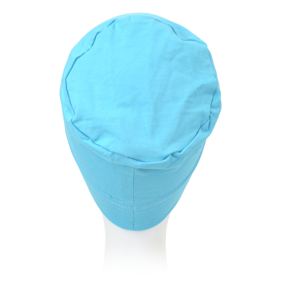 Lekki i prosty turban jaskrawy błękit BALI BM1