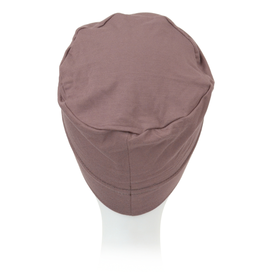 Lekki i prosty turban brąz BALI BM220