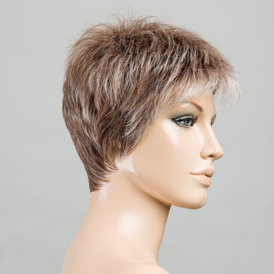 Peruka syntetyczna ciemny piaskowy blond z odrostem CHAT darksand frosted