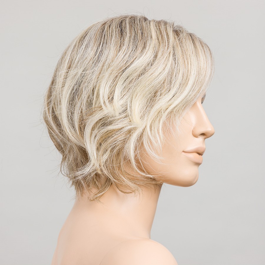 Peruka damska syntetyczna szampański blond z odrostem COOKIE MONO PART champagne rooted