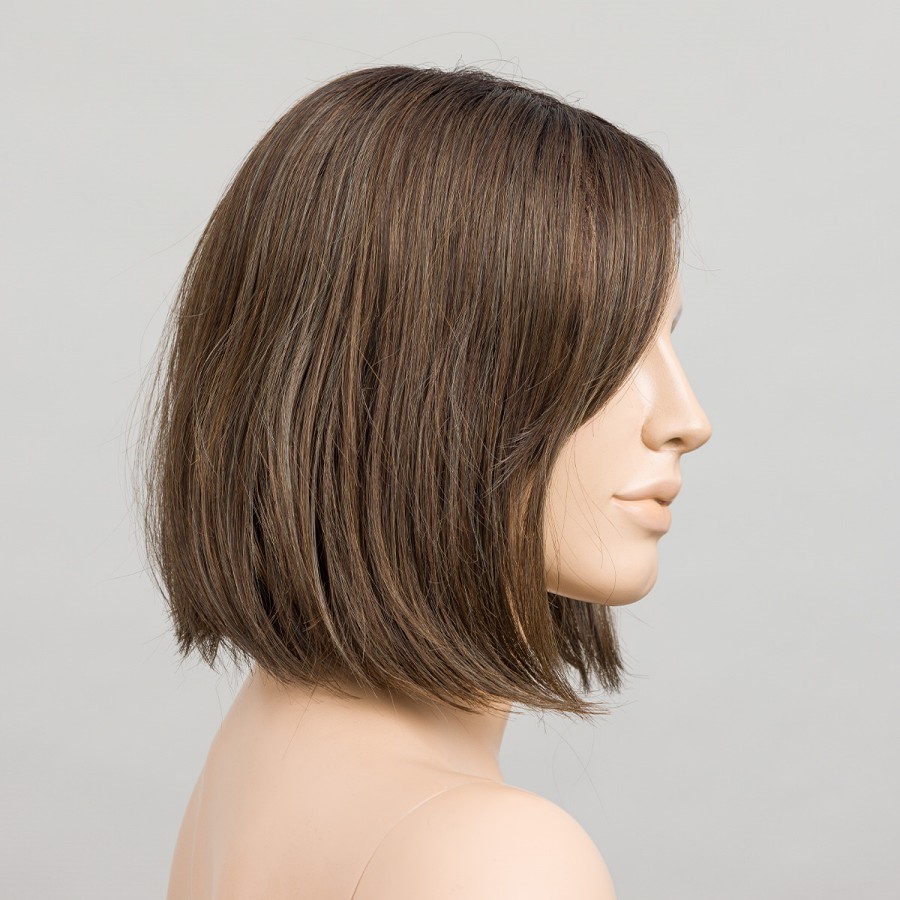 Syntetyczna peruka średniej długości kawowy brąz VIVI MONO PART coffeebrown frosted