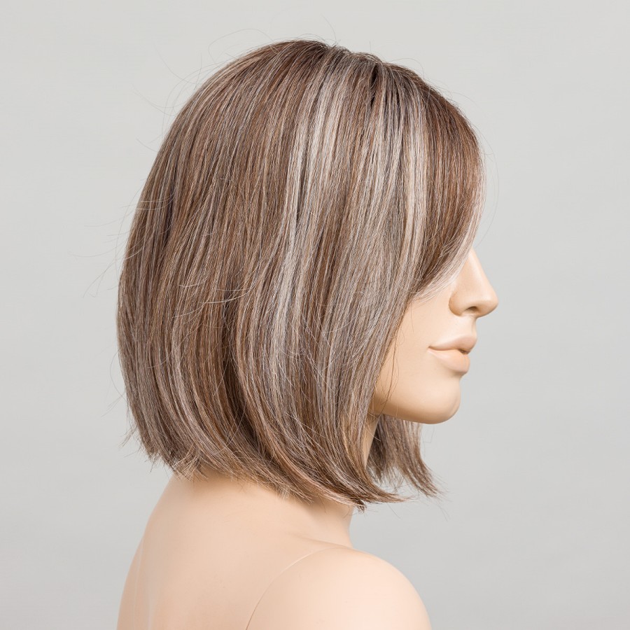 Syntetyczna peruka średniej długości ciemny piaskowy blond VIVI MONO PART darksand frosted