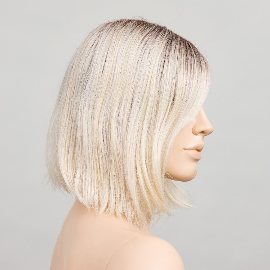 Syntetyczna peruka średniej długości jasny szampański blond z odrostem VIVI MONO PART lightchampagne rooted