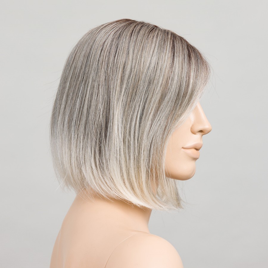 Syntetyczna peruka średniej długości metaliczny blond rozjaśniany od dołu VIVI MONO PART metallic blonde tipped